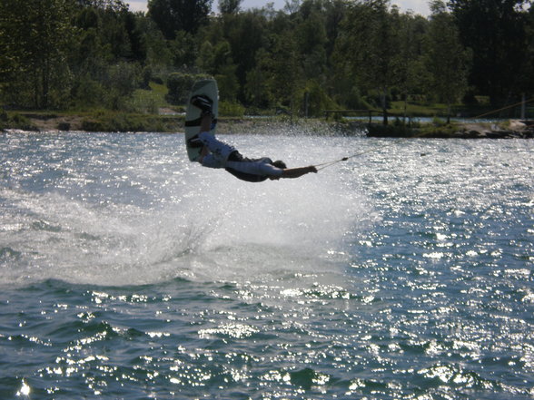 Ich beim WAKEBOARDEN - 