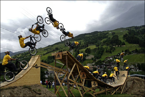 Adidas Slopestyle Hinterglemm, June 2006 - 