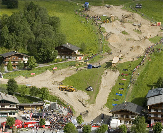 Adidas Slopestyle Hinterglemm, June 2006 - 