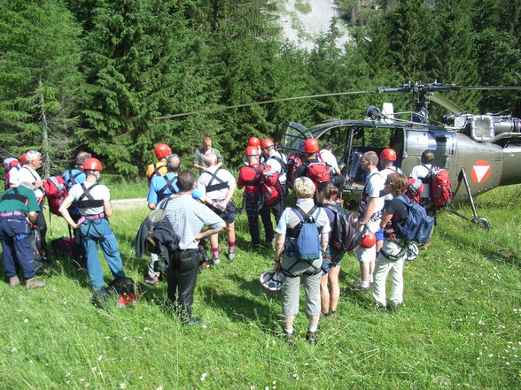 Hubschraubereinsatz Gmunden Juni 2007 - 