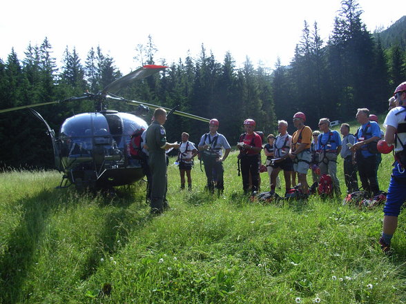 Hubschraubereinsatz Gmunden Juni 2007 - 