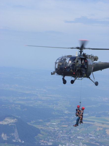 Hubschraubereinsatz Gmunden Juni 2007 - 