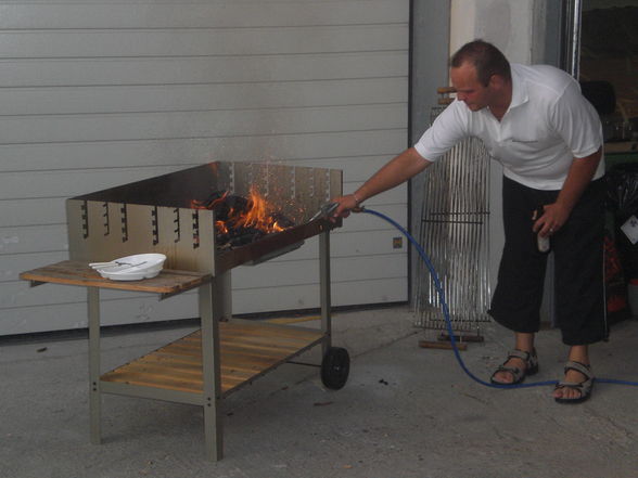 Grillen im Hauptquartier - 