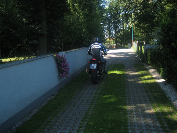 Motorrad fahren - 