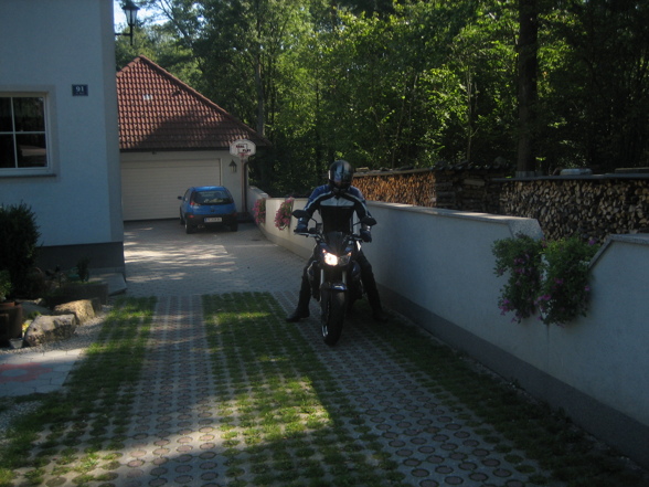 Motorrad fahren - 