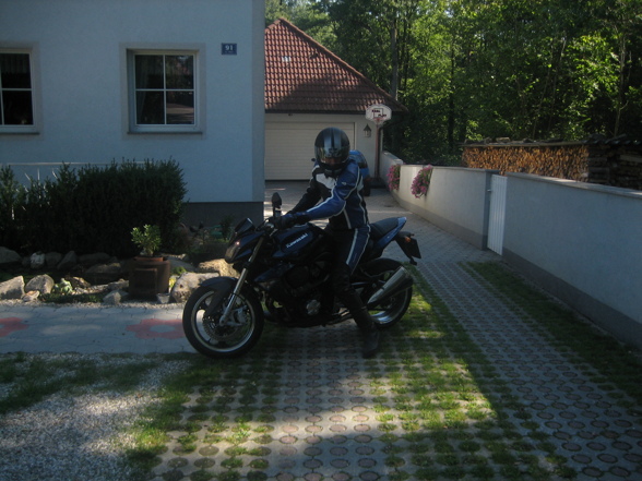 Motorrad fahren - 