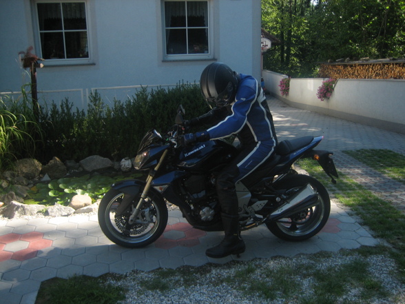 Motorrad fahren - 