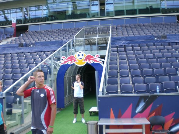 Im RedBull Stadion - 