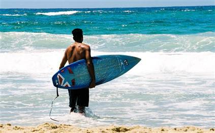 surfen;Santa Monica Beach;Kalifornien - 