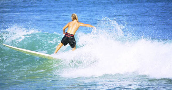 surfen;Santa Monica Beach;Kalifornien - 