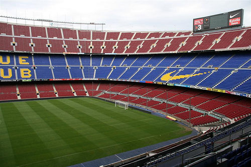 Me at Noucamp estadio Barcelona - 