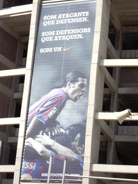 Me at Noucamp estadio Barcelona - 