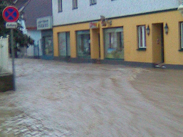 Hochwasser Gresten 2009 - 