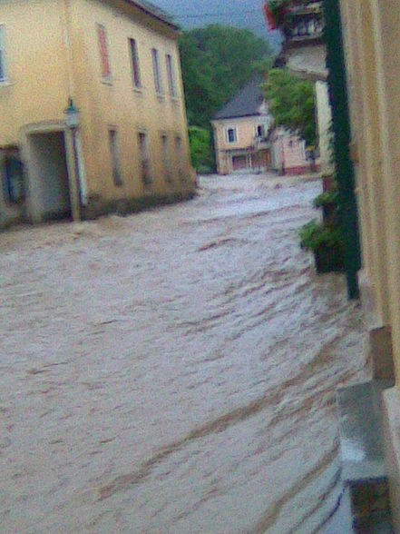 Hochwasser Gresten 2009 - 