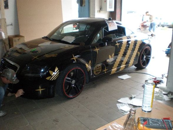 Audi TT Gumball Beschriftung - 