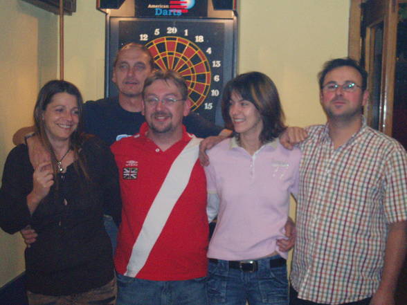 Dartspieler vom Traudis Treff - 