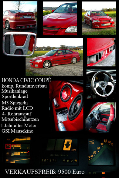 HONDA ZU VERKAUFEN - 