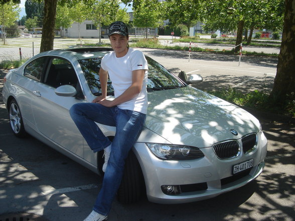 at crusing...mit bmw..haha - 