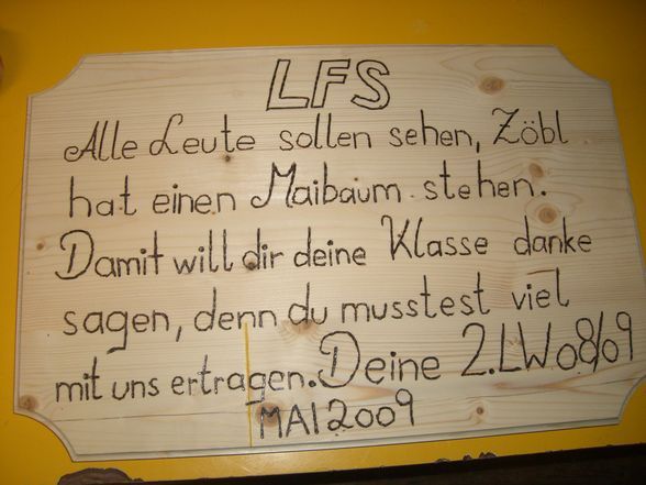 Zöbels Maibaum  - 