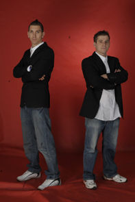 fotoshooting mit meim bruder - 