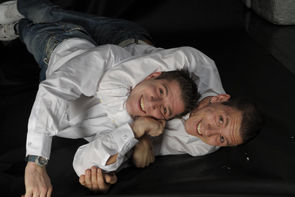 fotoshooting mit meim bruder - 