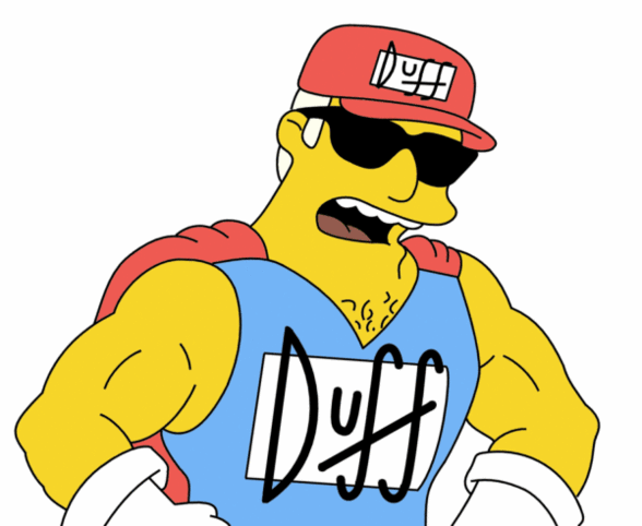 The Simpsons and Duff - 