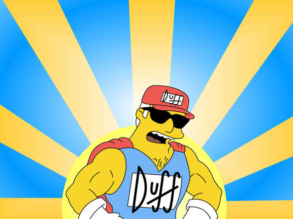 The Simpsons and Duff - 