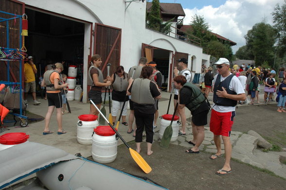 Kanufahren auf der Moldau 2007 - 