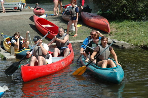 Kanufahren auf der Moldau 2007 - 