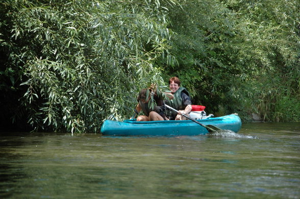 Kanufahren auf der Moldau 2007 - 