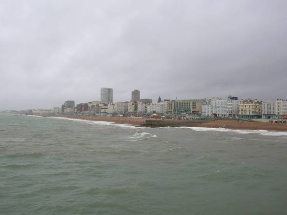 after 2 hours sleep - visit to brighton - 