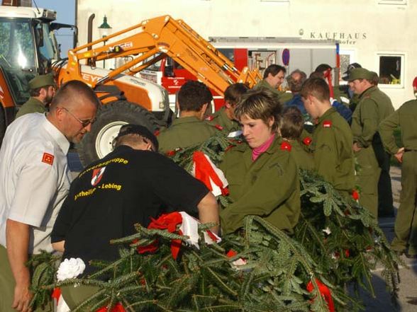 Maibaumaufstellen in Allerheiligen - 