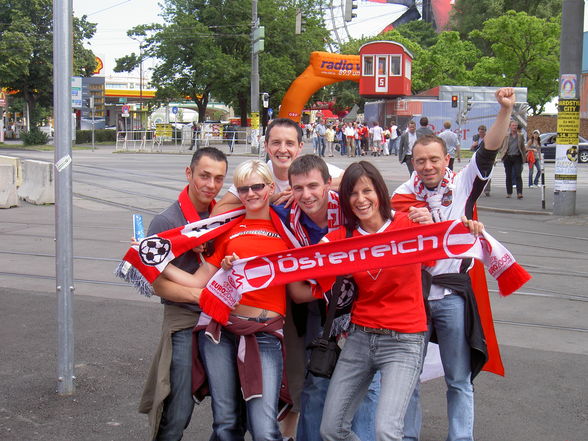 Fussball Euro 2008 Österreich - Polen  - 