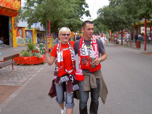 Fussball Euro 2008 Österreich - Polen  - 