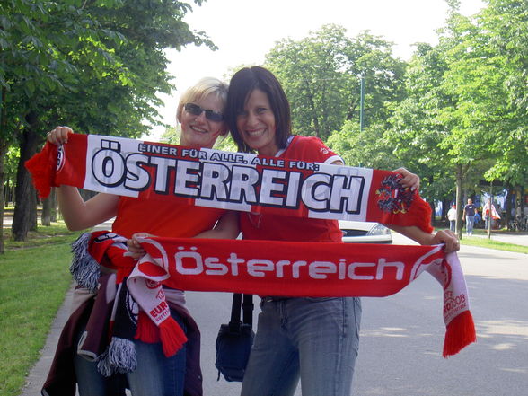 Fussball Euro 2008 Österreich - Polen  - 