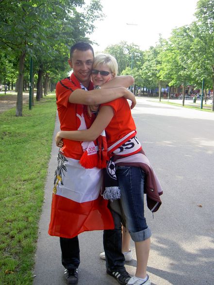 Fussball Euro 2008 Österreich - Polen  - 