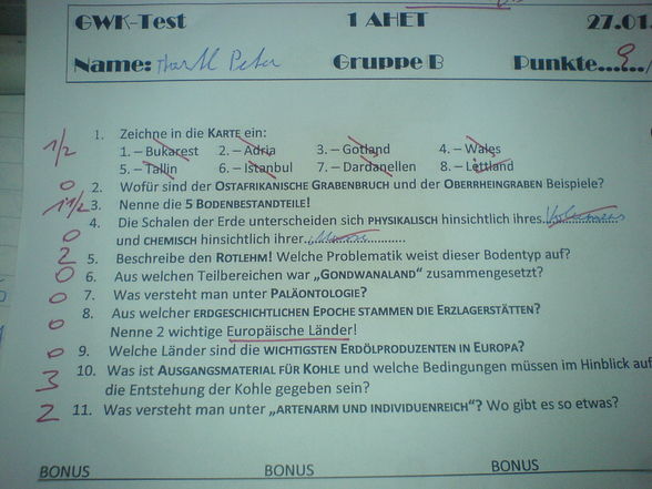 Teste, Menschen, Dinge....ois mögliche - 