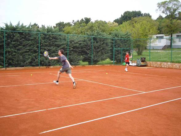 TENNIS TRAININGSLAGER POREC APRIL 06 - 