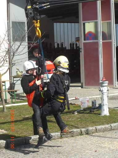 schnuppern bei der feuerwehr - 