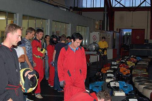 Kartfahren am 8.8.06 - 