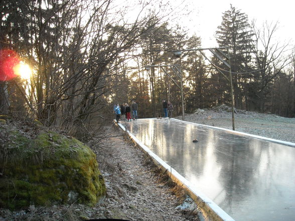 Eisstockschießen ban Bach - 