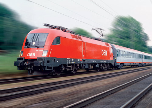 ÖBB-Bahn wirkt gg tut tut - 