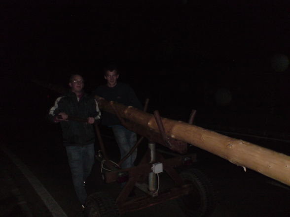 Maibaum stehlen in Gaspoltshofen - 