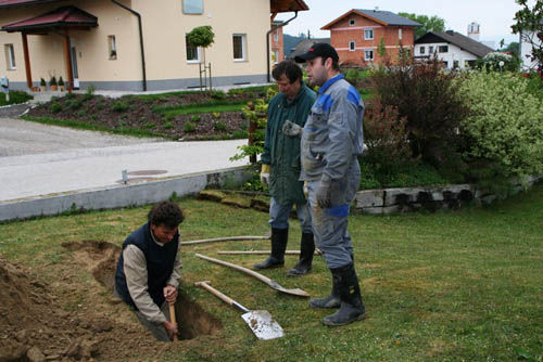 Maibaum aufstellen MV - Bachmanning - 