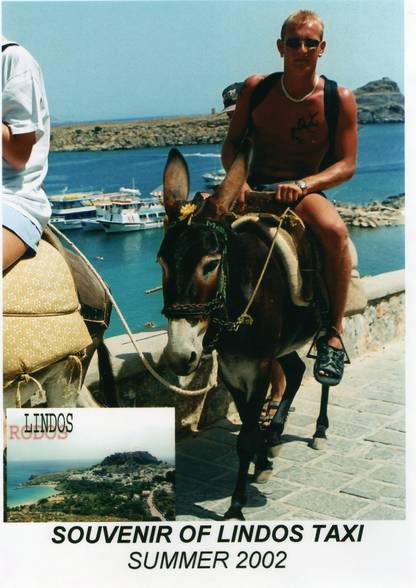 Traumurlaub mit Andy in Rhodos 2002 - 