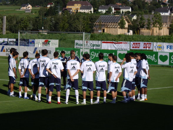 Training Real Madrid-Irdning, 25.7.2007 - 