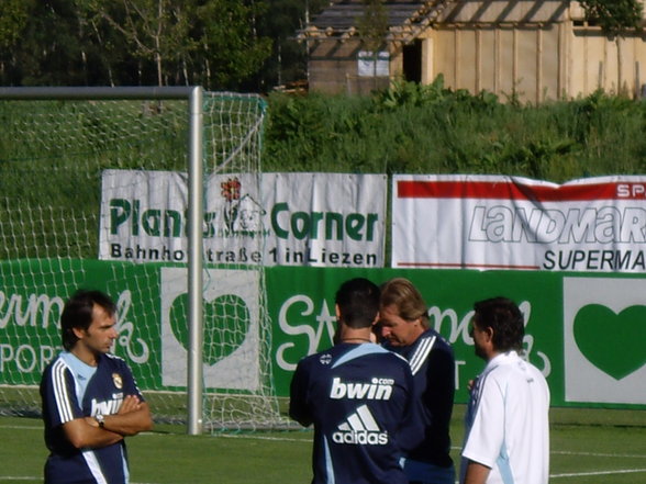 Training Real Madrid-Irdning, 25.7.2007 - 