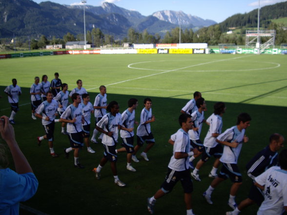 Training Real Madrid-Irdning, 25.7.2007 - 