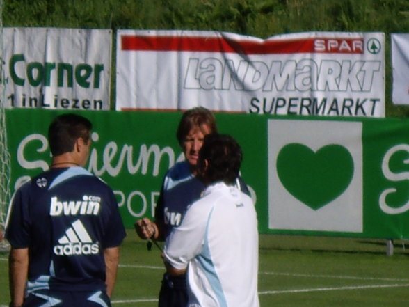 Training Real Madrid-Irdning, 25.7.2007 - 