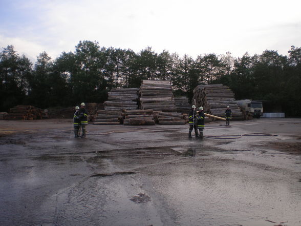 Feuerwehrübung für Nassbewerb - 